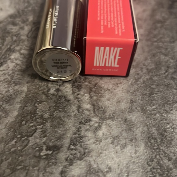 MAKE BEAUTY Serum Balm Hydrating Lip Treatment in Pink Cerise - Picture 4 of 4